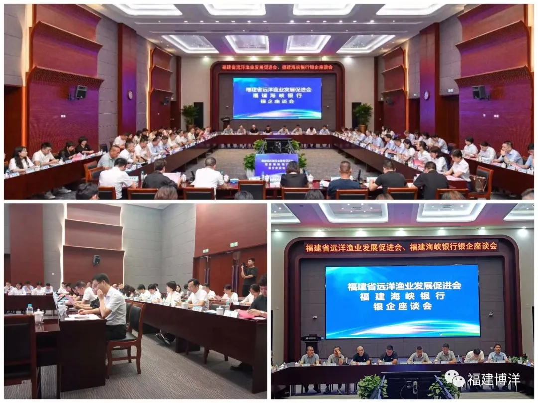 简讯｜公司应邀出席福建省远洋渔业发展促进会福建海峡银行银企座谈会